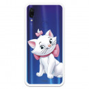 Offizielle Disney Marie Silhouette transparente Hülle für Xiaomi Redmi Note 7 Pro – The Aristocats