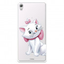 Offizielle Disney Marie Silhouette transparente Hülle für Sony Xperia XA Ultra – The Aristocats