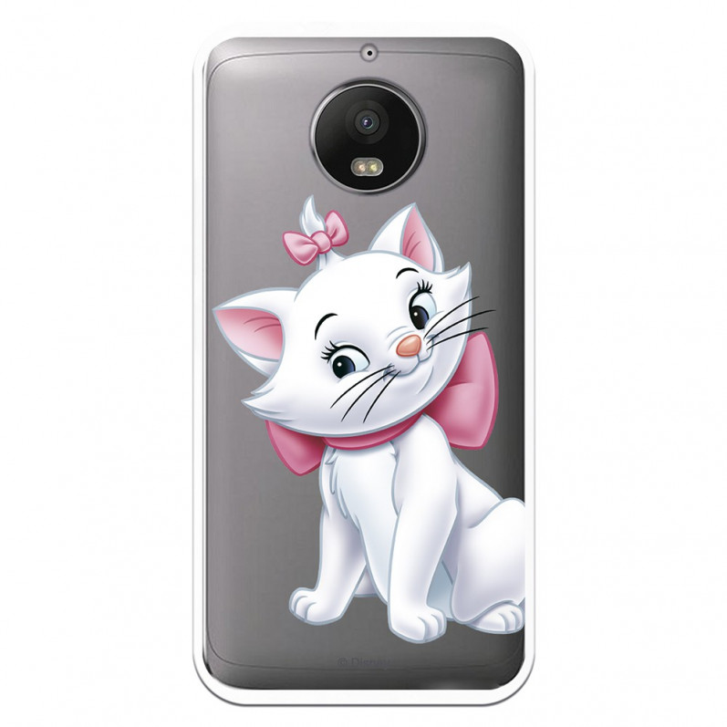 Offizielle Disney Marie Silhouette transparente Hülle für Motorola Moto G5s – The Aristocats