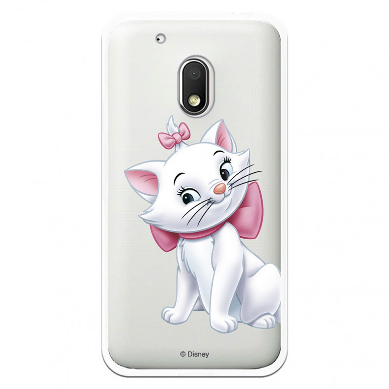 Offizielle Disney Marie Silhouette transparente Hülle für Motorola Moto G4 Play – The Aristocats