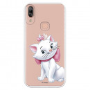 Offizielle Disney Marie Silhouette transparente Hülle für V Smart Active 1 Plus – The Aristocats