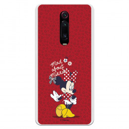 Carcasa Oficial Disney Minnie Mad about Minnie para Xiaomi Mi 9T (Redmi K20)- La Casa de las Carcasas