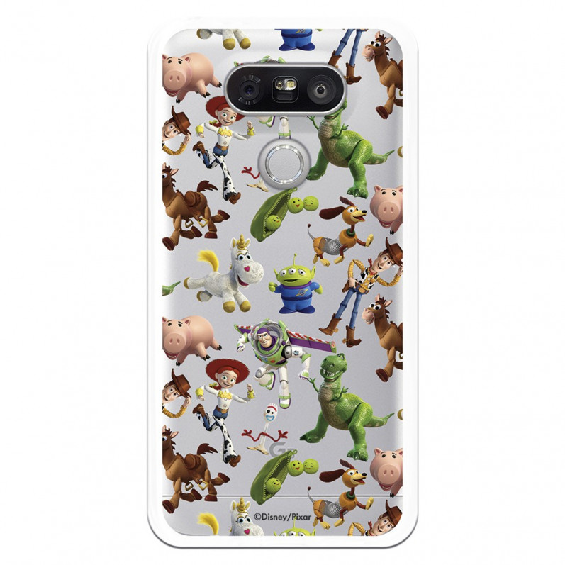 Carcasa Oficial Carcasa Oficial Disney Toy Story Siluetas Transparente - Toy Story para LG G5- La Casa de las Carcasas