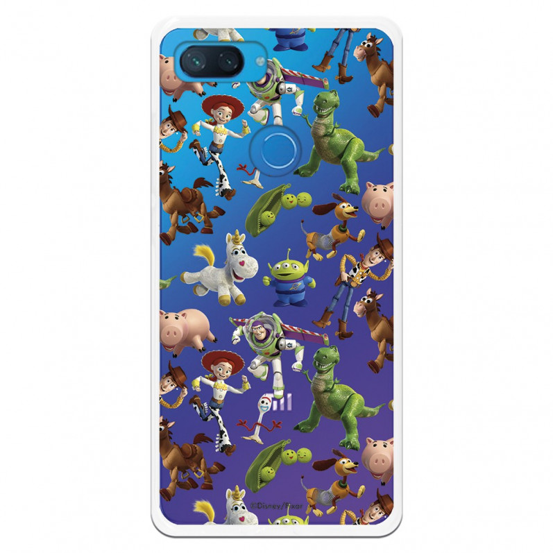 Offizielle Disney Toy Story Silhouettes Transparente Hülle – Toy Story für Xiaomi Mi 8 Lite