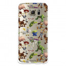 Offizielle Disney Toy Story Silhouettes Transparente Hülle – Toy Story für Samsung Galaxy S6