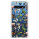 Offizielle Disney Toy Story Silhouettes Transparente Hülle – Toy Story für Samsung Galaxy S10