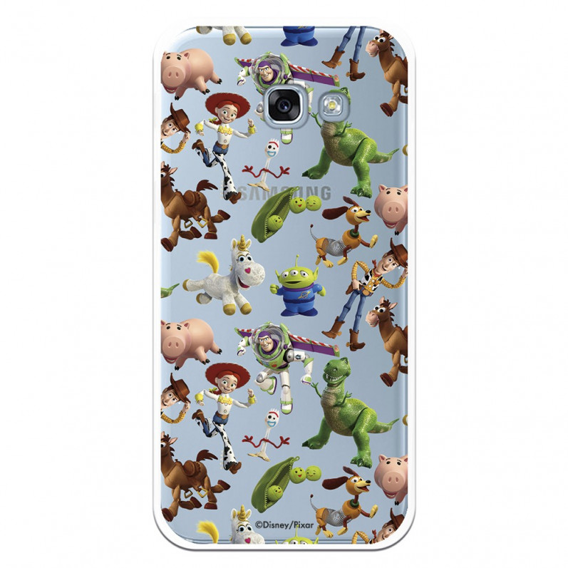 Offizielle Disney Toy Story Silhouettes Transparente Hülle – Toy Story für Samsung Galaxy A5 2017