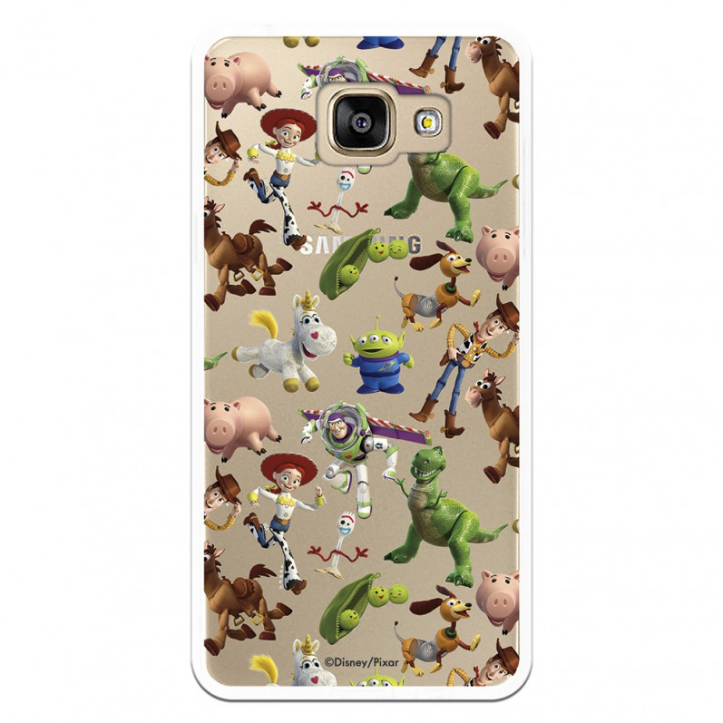 Offizielle Disney Toy Story Silhouettes Transparente Hülle – Toy Story für Samsung Galaxy A5 2016