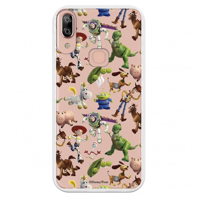 Offizielle Disney Toy Story Silhouettes transparente Hülle – Toy Story für Vsmart Active 1 Plus