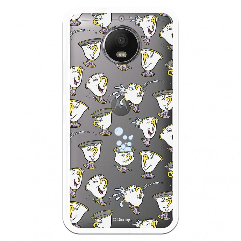 Carcasa Oficial Disney Chip Potts Siluetas Transparente para Motorola Moto G5S Plus- La Casa de las Carcasas