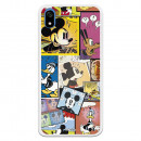 Carcasa Oficial Mickey Cómic para Xiaomi Redmi 7A - Mickey y Minnie- La Casa de las Carcasas