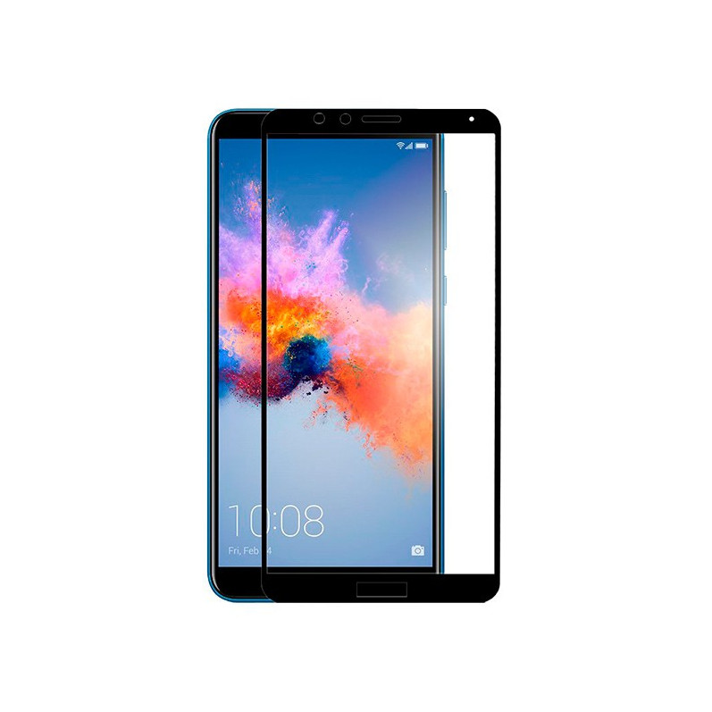 Vollschwarzes gehärtetes Glas für Honor 7X