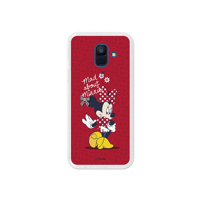 Offizielle Disney Minnie Mad about Minnie Samsung Galaxy A6 2018 Hülle