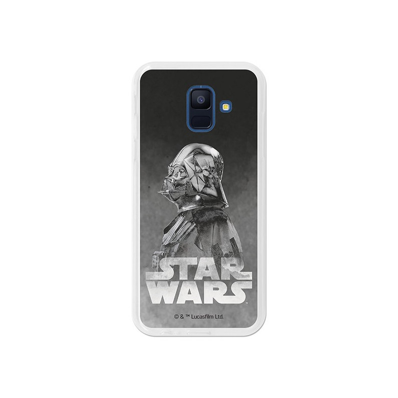 Offizielle Star Wars Darth Vader Samsung Galaxy A6 2018 Hülle in Schwarz