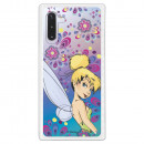 Funda para Samsung Galaxy Note 10 Oficial de Disney Campanilla Flores - Peter Pan