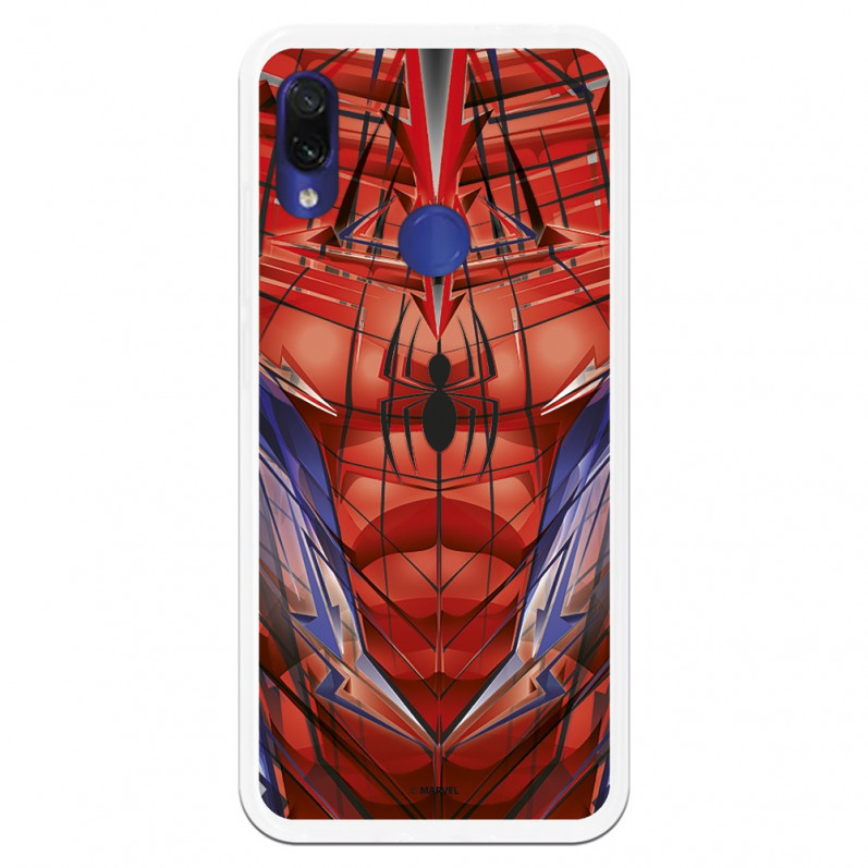 Funda para Xiaomi Redmi Note 7 Oficial de Marvel Spiderman Torso - Marvel