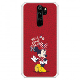 Funda para Xiaomi Redmi Note 8 Pro Oficial de Disney Minnie Mad About - Clásicos Disney