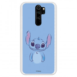 Funda para Xiaomi Redmi Note 8 Pro Oficial de Disney Stitch Azul - Lilo & Stitch