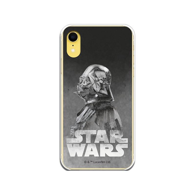 Offizielle Star Wars Darth Vader iPhone XR Hülle in Schwarz