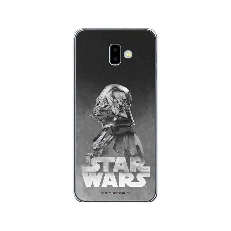 Offizielle Star Wars Darth Vader Samsung Galaxy J6 Plus in Schwarz