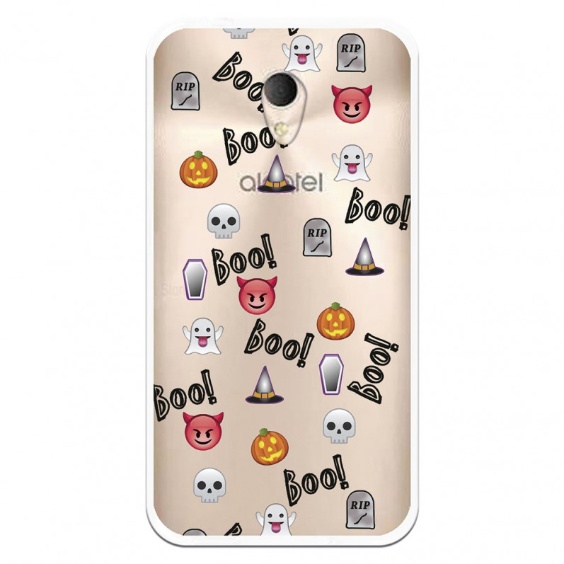 Carcasa Halloween Icons para Alcatel U5 3G - La Casa de las Carcasas