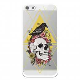 Carcasa Calavera Cuervo para iPhone 5 - La Casa de las Carcasas