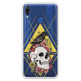 Carcasa Calavera Cuervo para Vsmart Joy 1 Plus- La Casa de las Carcasas