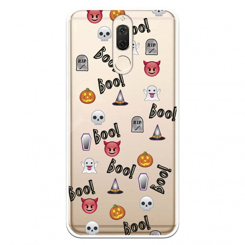 Carcasa Halloween Icons para Huawei Mate 10 Lite- La Casa de las Carcasas