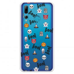 Carcasa Halloween Icons para Huawei P Smart Plus 2019 - La Casa de las Carcasas