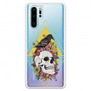 Carcasa Calavera Cuervo para Huawei P30 Pro- La Casa de las Carcasas