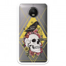 Carcasa Calavera Cuervo para Motorola Moto G5s Plus- La Casa de las Carcasas