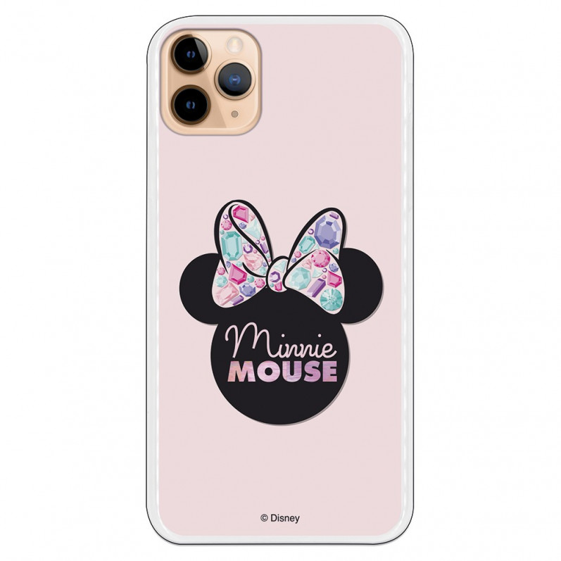 Funda para iPhone 11 Pro Max Oficial de Disney Minnie Pink Shadow - Clásicos Disney