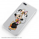 Carcasa para Samsung Galaxy A10 Oficial de Disney Minnie Posando - Clásicos Disney