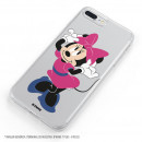 Carcasa para Samsung Galaxy A40 Oficial de Disney Minnie Rosa - Clásicos Disney