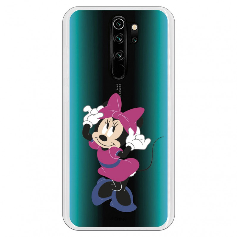 Funda para Xiaomi Redmi Note 8 Pro Oficial de Disney Minnie Rosa - Clásicos Disney