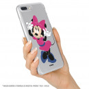 Carcasa para iPhone 8 Oficial de Disney Minnie Rosa - Clásicos Disney