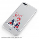 Carcasa para iPhone 6S Oficial de Disney Mickey y Minnie Love - Clásicos Disney