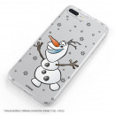 Carcasa para Samsung Galaxy Note 10 Plus Oficial de Disney Olaf Transparente - Frozen