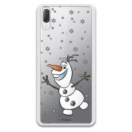 Funda para Sony Xperia L3 Oficial de Disney Olaf Transparente - Frozen