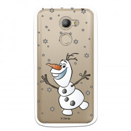 Funda para Vodafone Smart N8 Oficial de Disney Olaf Transparente - Frozen