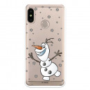 Funda para Xiaomi Mi A2 Lite Oficial de Disney Olaf Transparente - Frozen