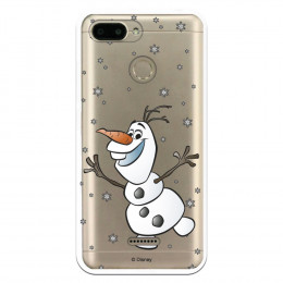 Funda para Xiaomi Redmi 6 Oficial de Disney Olaf Transparente - Frozen