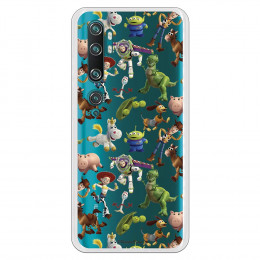 Funda para Xiaomi Mi Note 10 Oficial de Disney Muñecos Toy Story Siluetas - Toy Story