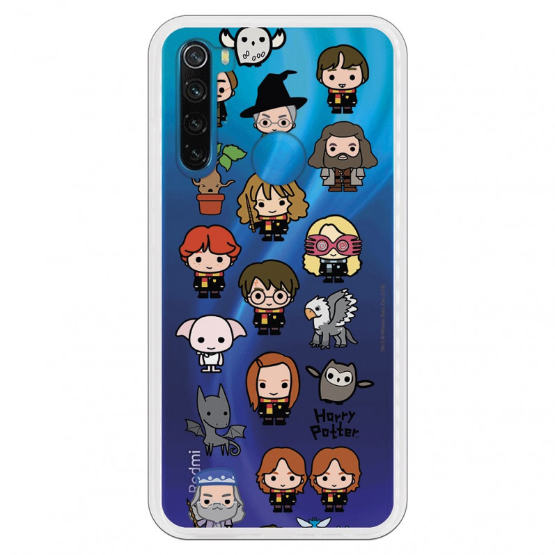 Funda para Xiaomi Redmi Note 8 Oficial de Harry Potter Personajes Iconos - Harry Potter