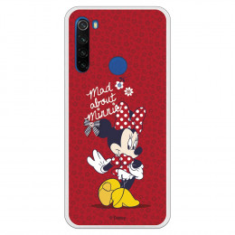 Funda para Xiaomi Redmi Note 8T Oficial de Disney Minnie Mad About - Clásicos Disney