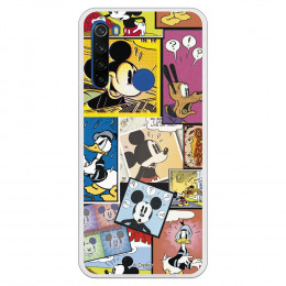 Funda para Xiaomi Redmi Note 8T Oficial de Disney Mickey Comic - Clásicos Disney
