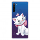 Funda para Xiaomi Redmi Note 8T Oficial de Disney Marie Silueta - Los Aristogatos