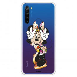 Funda para Xiaomi Redmi Note 8T Oficial de Disney Minnie Posando - Clásicos Disney