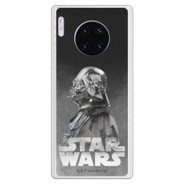 Funda para Huawei Mate 30 Pro Oficial de Star Wars Darth Vader Fondo negro - Star Wars