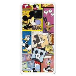 Funda para Huawei Mate 20 X Oficial de Disney Mickey Comic - Clásicos Disney